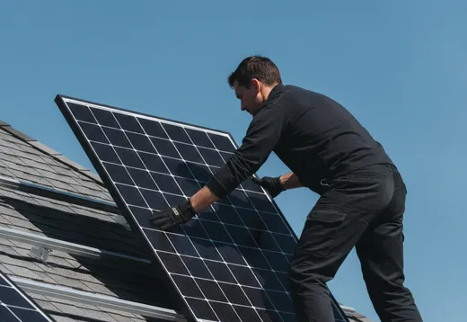 Installation solaire + onduleur SMA à Hargimont